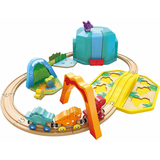 Juego de Trenes de Dinosaurios Hape