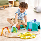 Juego de Trenes de Dinosaurios Hape