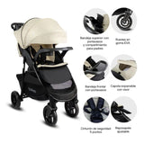 Coche Travel System Sienna Beige Bebesit