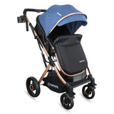 Coche Travel System Gold Lx Azul Bebesit